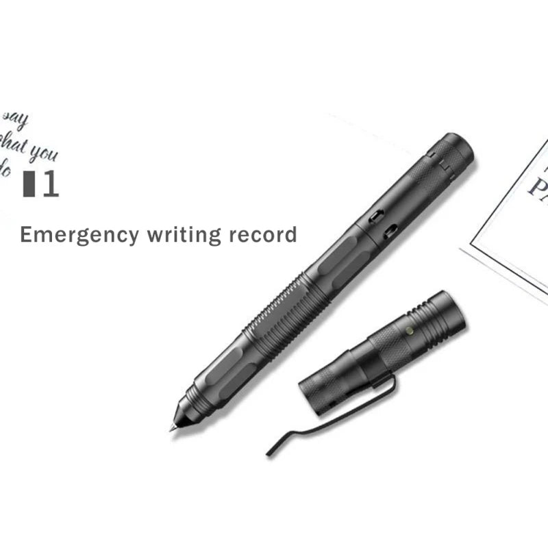 Multifunctional Ballpoint Pen With 100LM Flashlight Tool