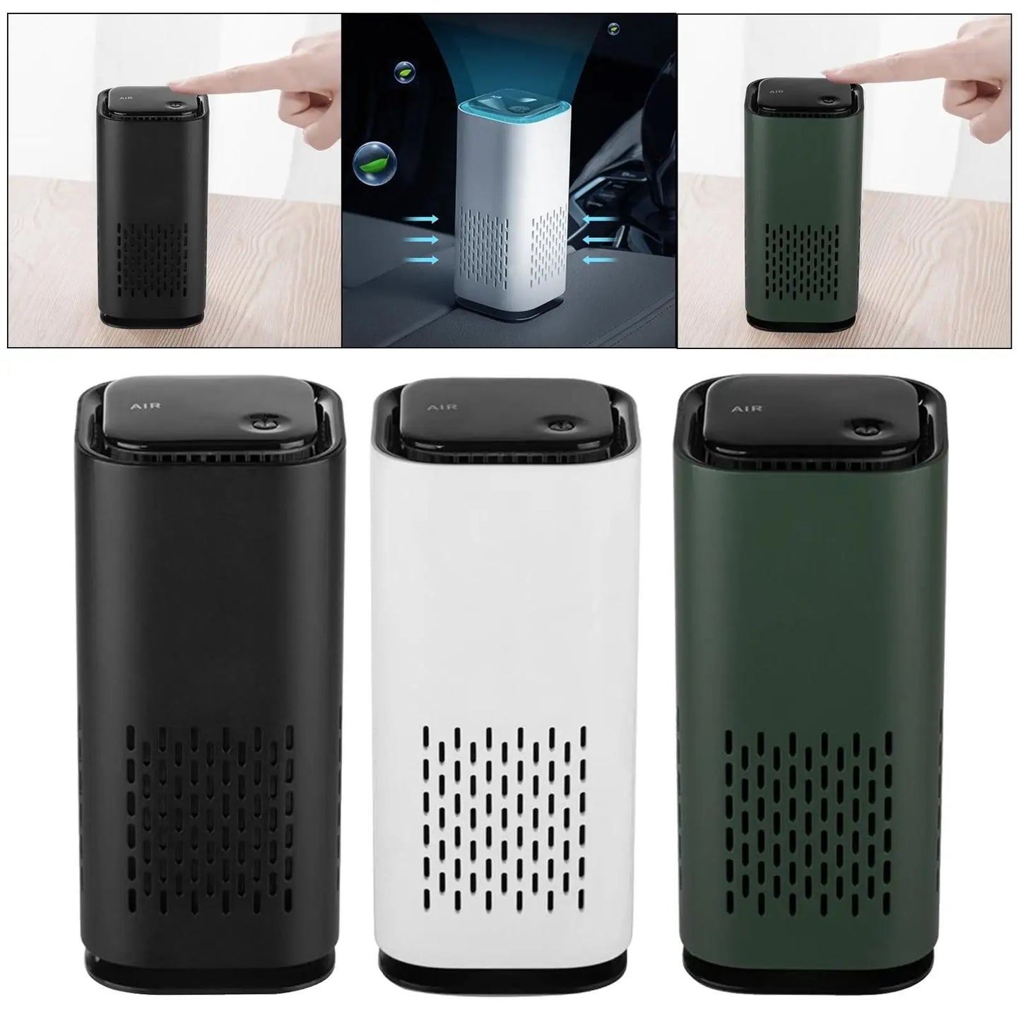 Air Purifier HEPA Filter 18dB Quiet Odor Cleaner for Pets