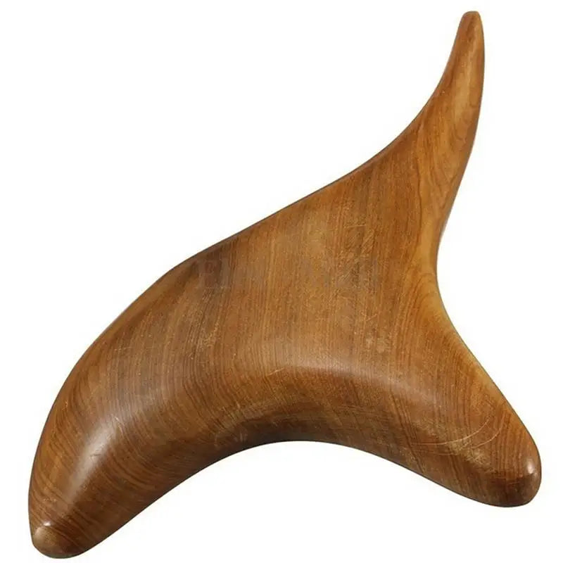 Triangle Wooden Massager for Body Neck Relaxation Therapy