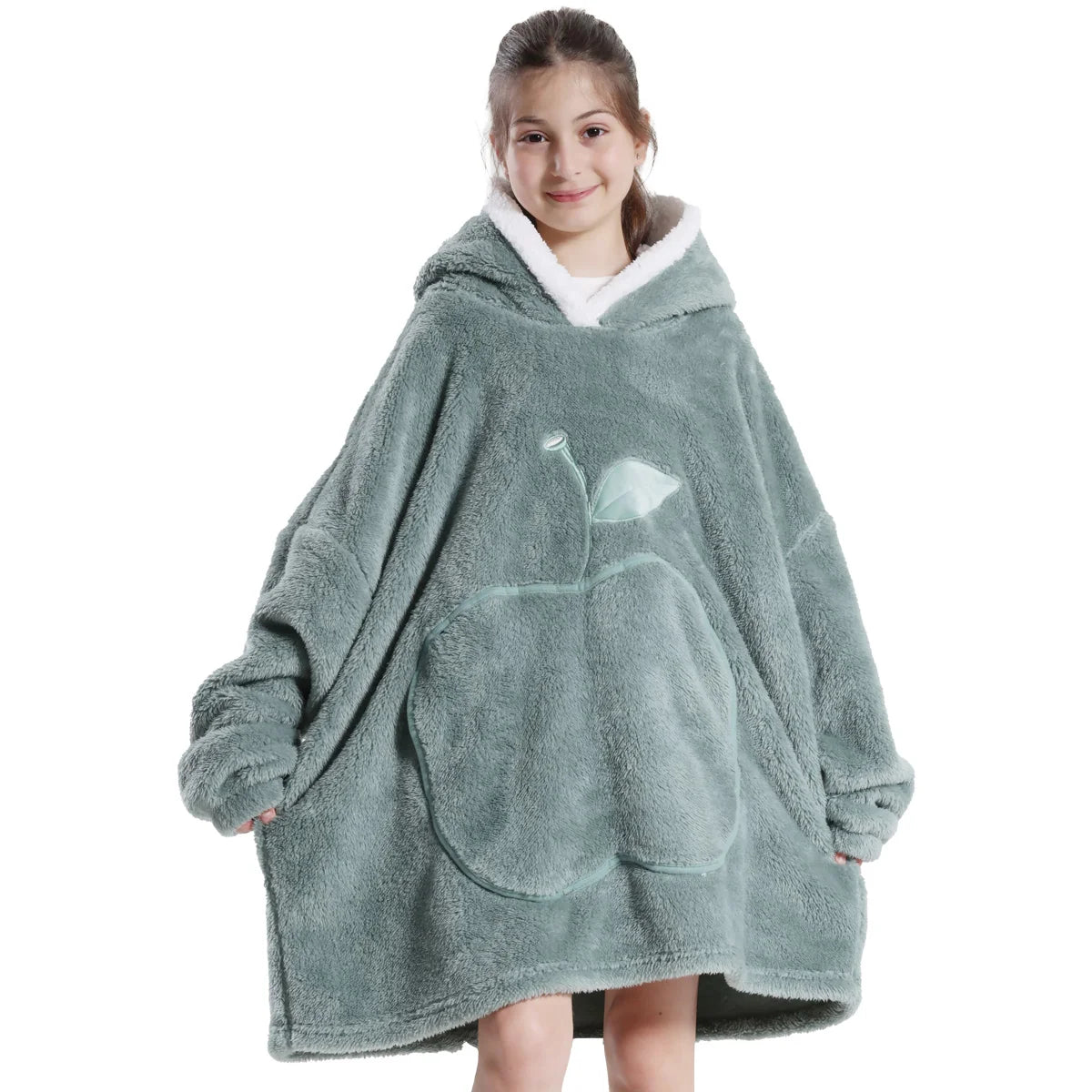 2024 Winter Oversized Wearable Blanket Hoodie for All