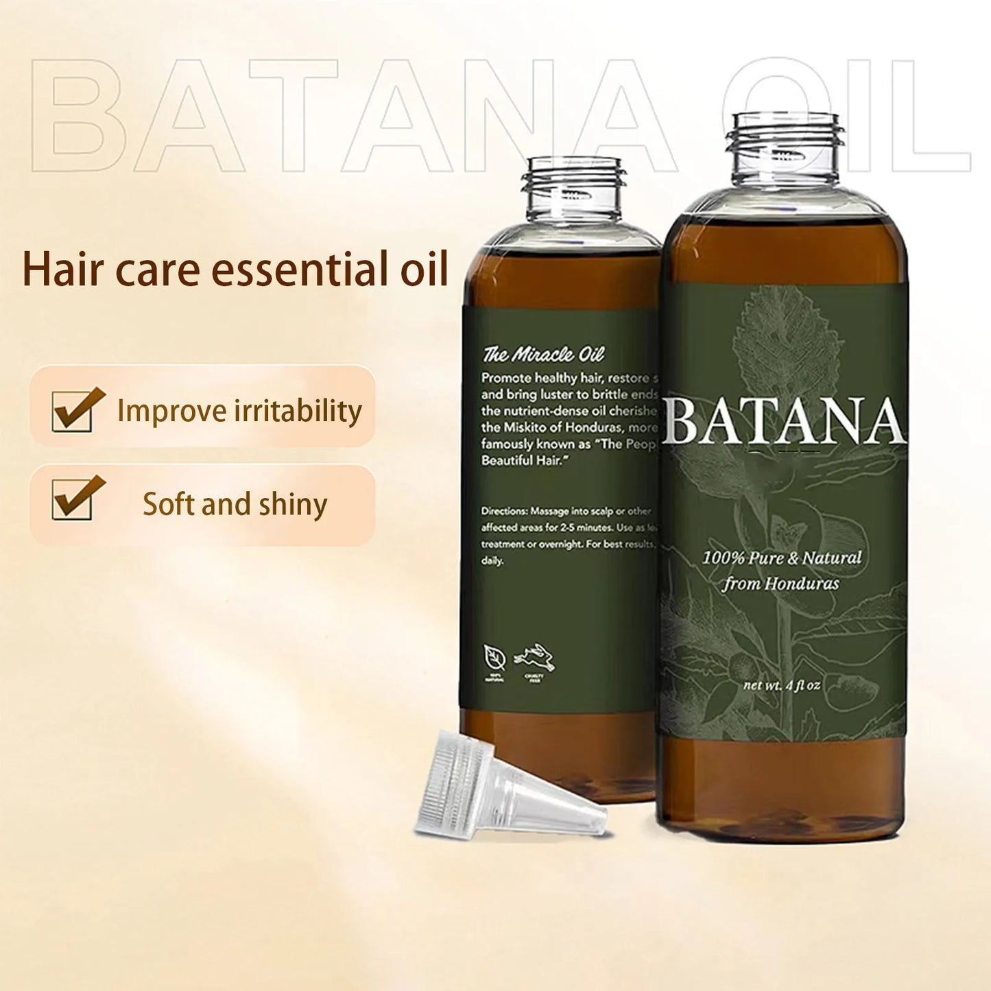 Batana For Hair Growth Hair Care Oil 118ml Nourishes & Repairs