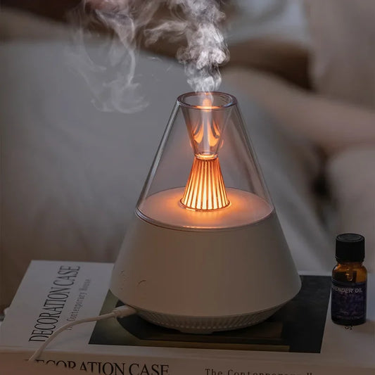 Essential Oil Aroma Diffuser with Light for Home Serenity