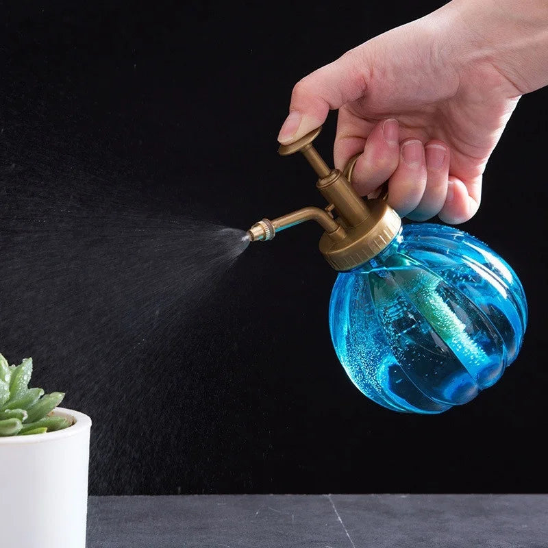 1pc Plant Flower Glass Garden Watering Pot Mister 300ml Sprayer