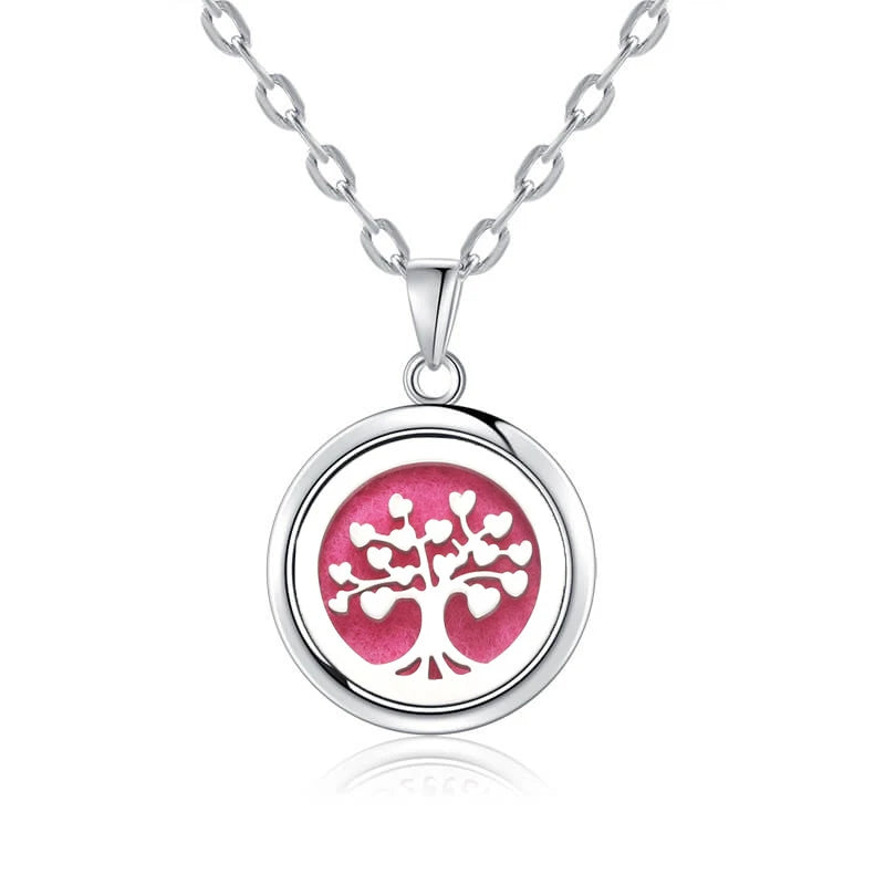 New Tree Of Life Aromatherapy Necklace Essential Oil Locket