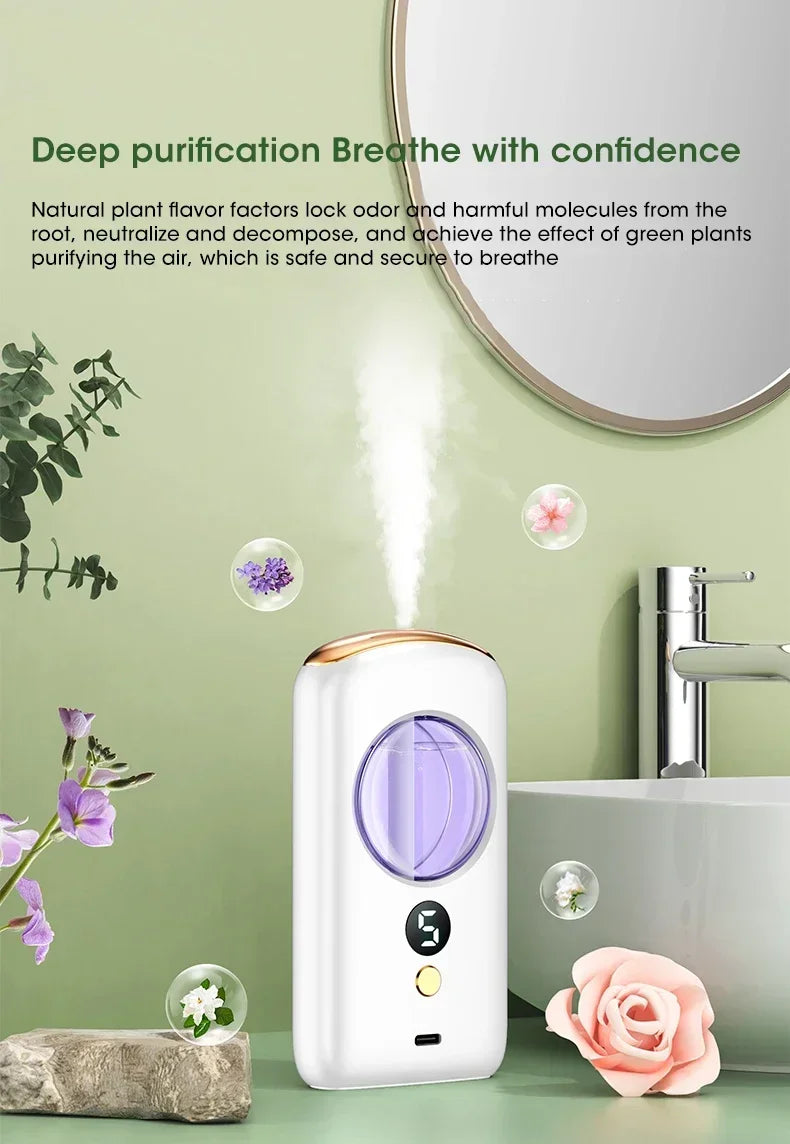 Diffuser Aromatherapy Machine Smart Air Purifier Display