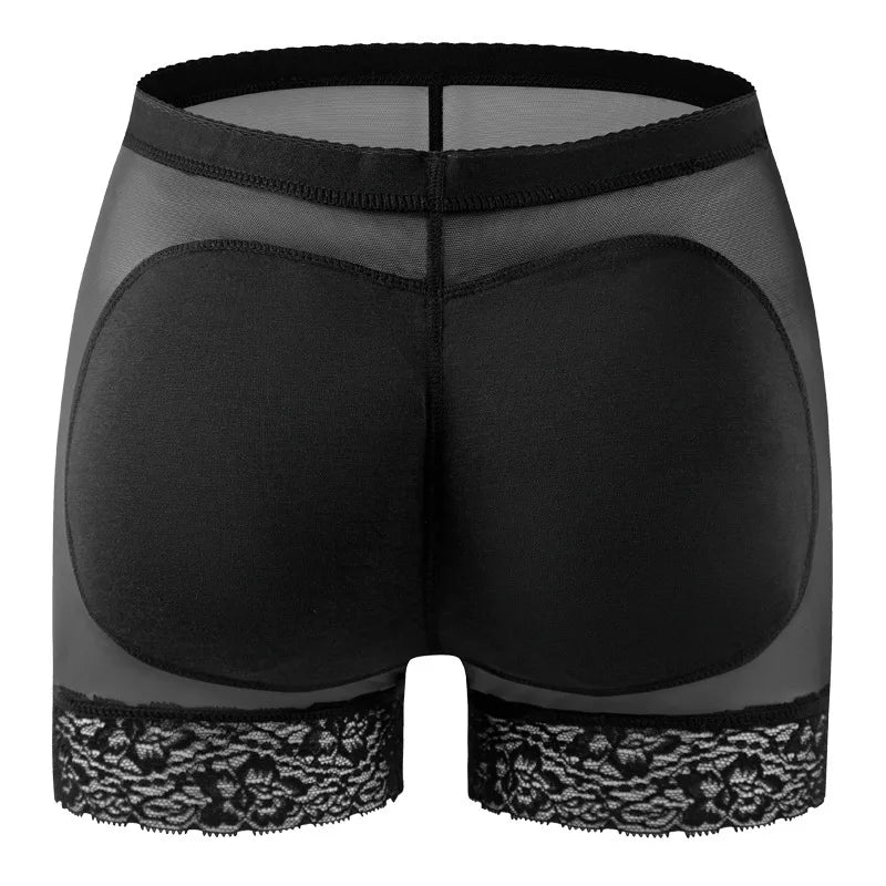 Women Hip Pads Fake Ass Lace Panties Butt Lifter Shapewear