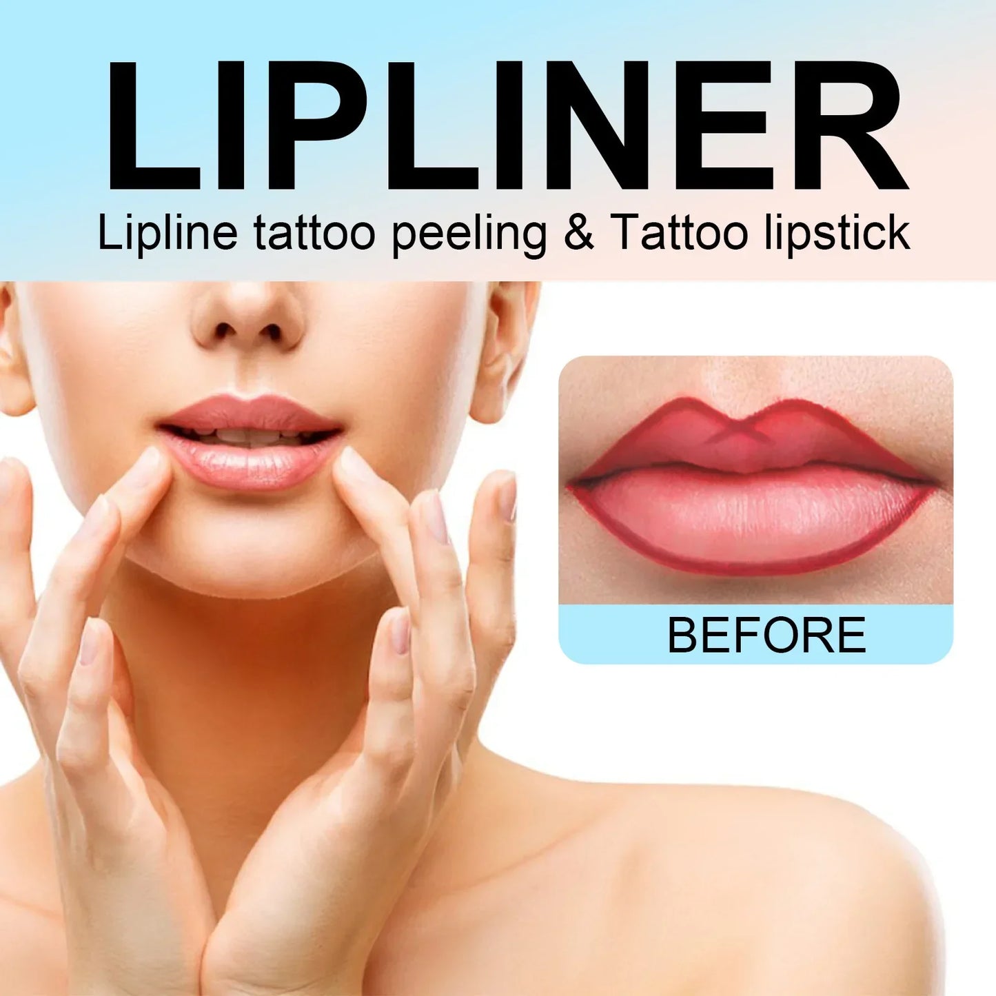 Waterproof Lip Liner Peel Off Tattoo Lipgloss Matte Tint