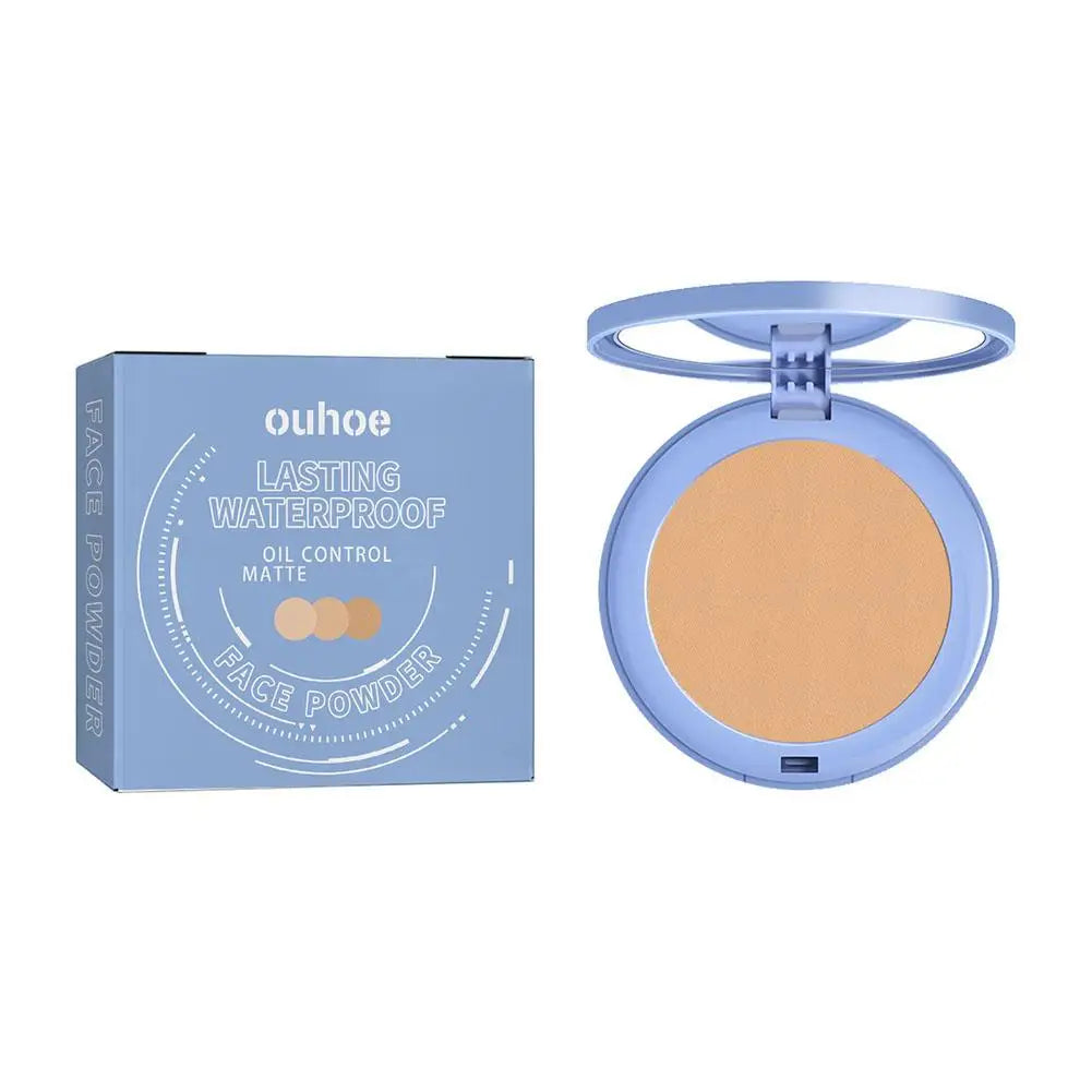 Sunscreen Powder Cosmetic Face Powder Waterproof Matte Makeup