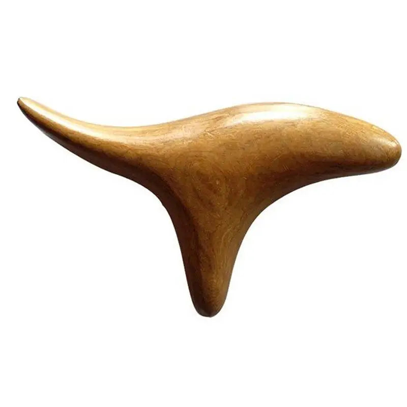 Triangle Wooden Massager for Body Neck Relaxation Therapy