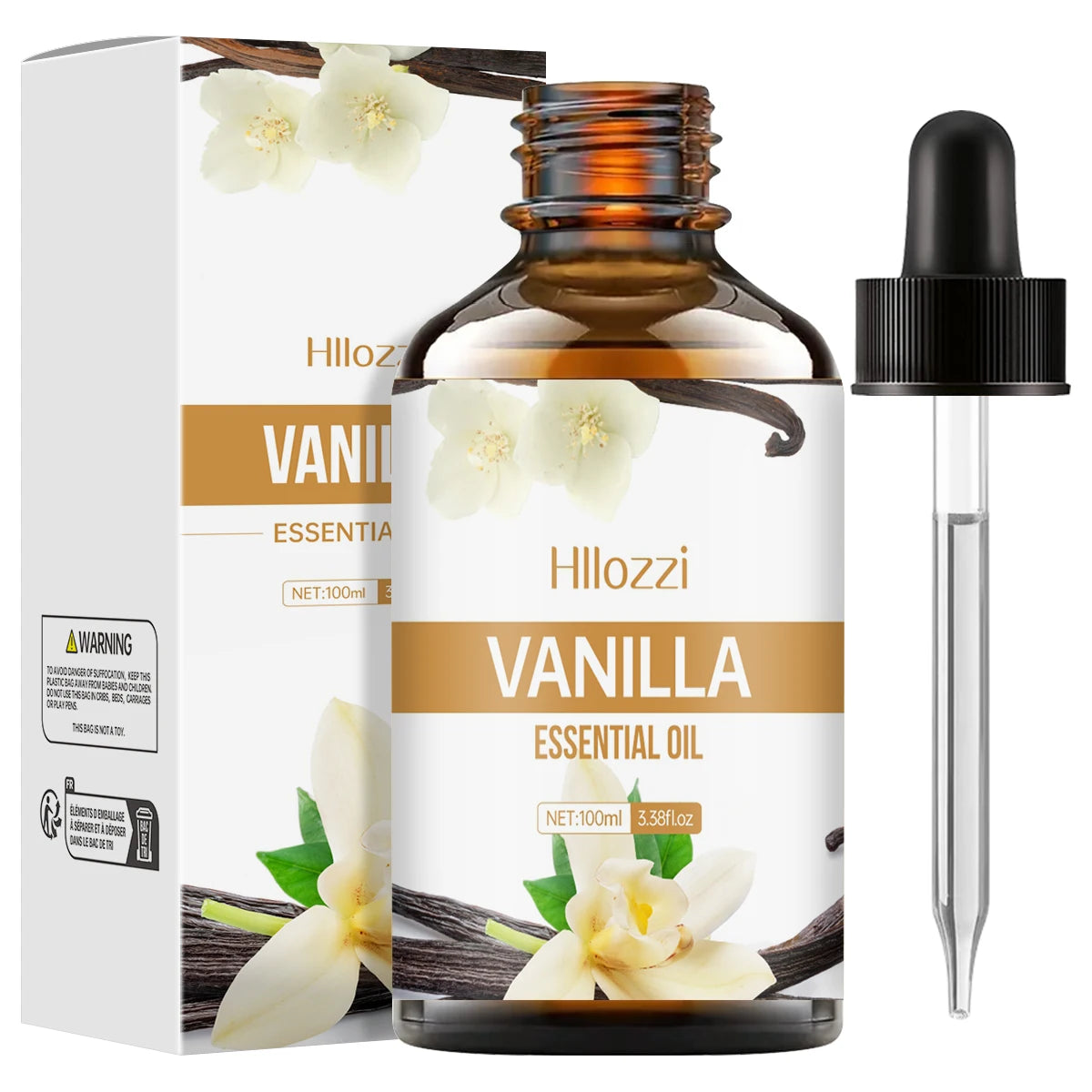 Vanilla Essential Oil for Face, Long-Lasting Fragrance