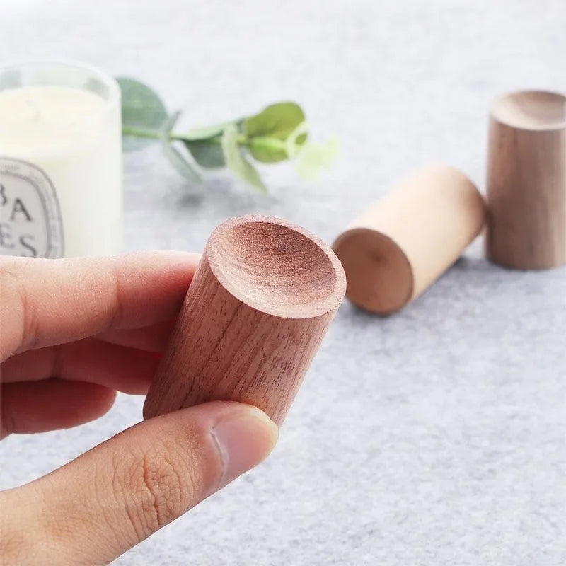 1/5PCS Mini Wooden Essential Oil Diffuser for Home Serenity