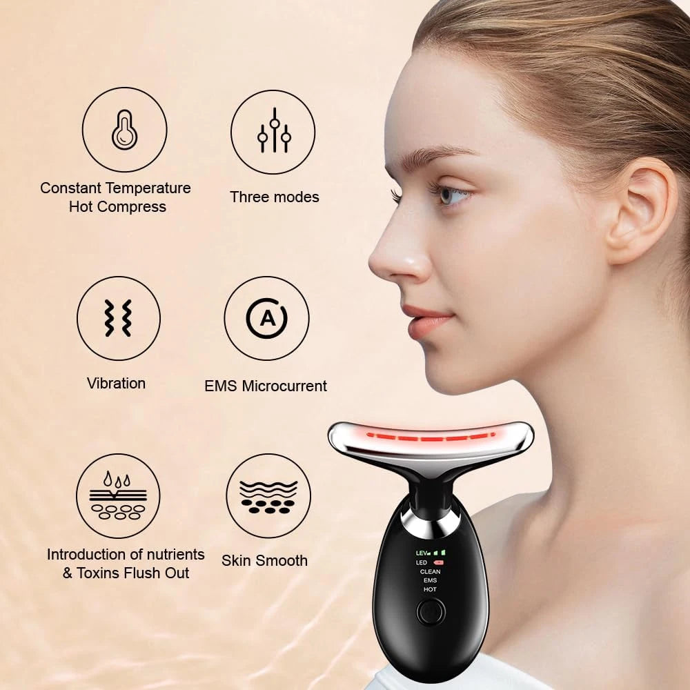 Neck Face Massager Skin Care Device for Skin Rejuvenation