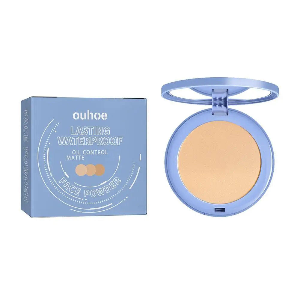 Sunscreen Powder Cosmetic Face Powder Waterproof Matte Makeup