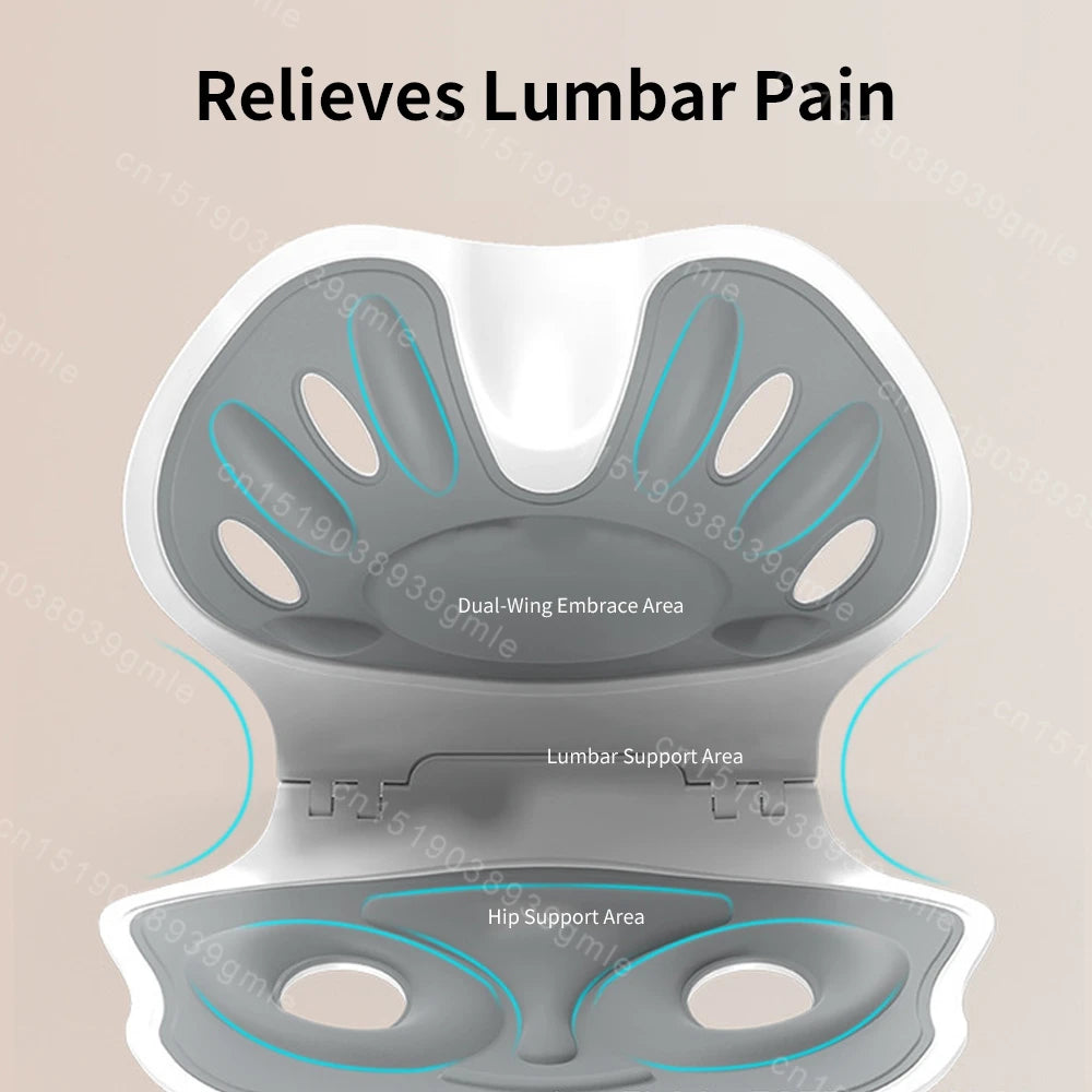 Foldable Lumbar Support Cushion for Back Pain Relief