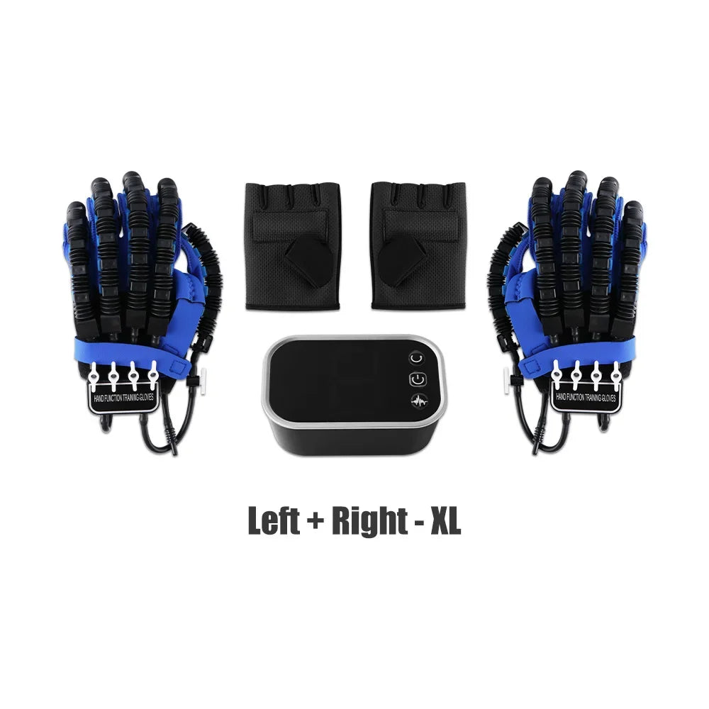 Stroke Rehabilitation Glove Finger Robot Trainer for Hemiplegia