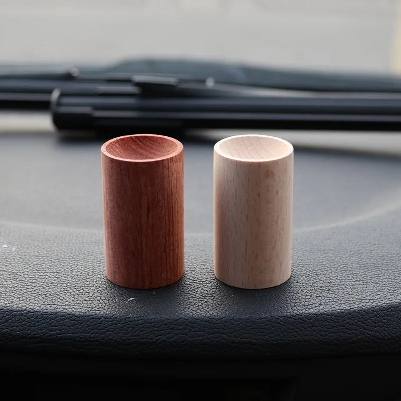 1/5PCS Mini Wooden Essential Oil Diffuser for Home Serenity