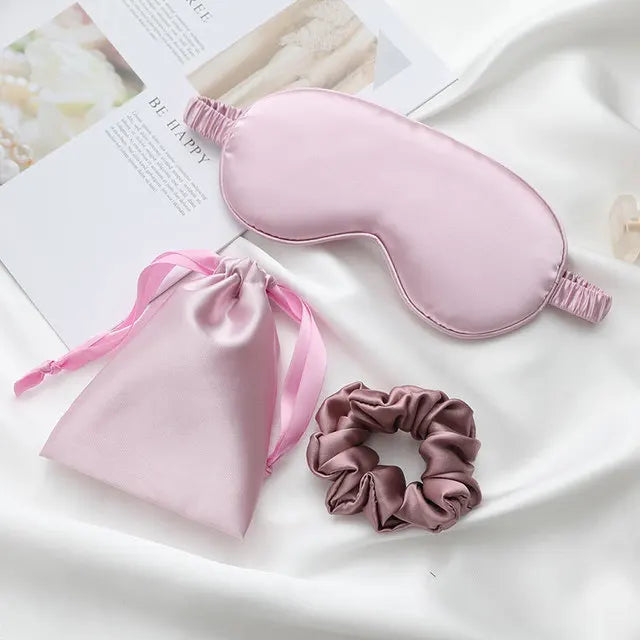 3Pcs Set Personalized Sleep Eye Mask with Gift Bag Gift