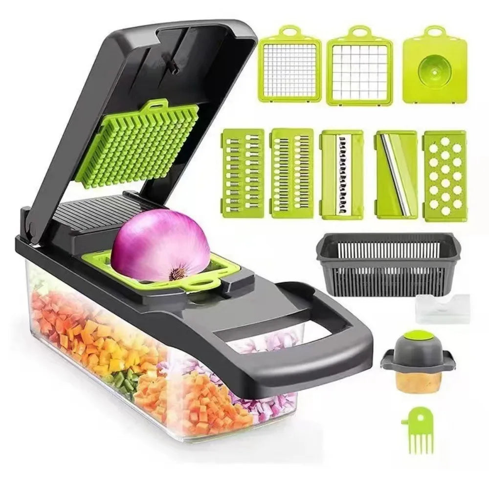 16/25 in 1 Multifunctional Vegetable Chopper Kitchen Tool