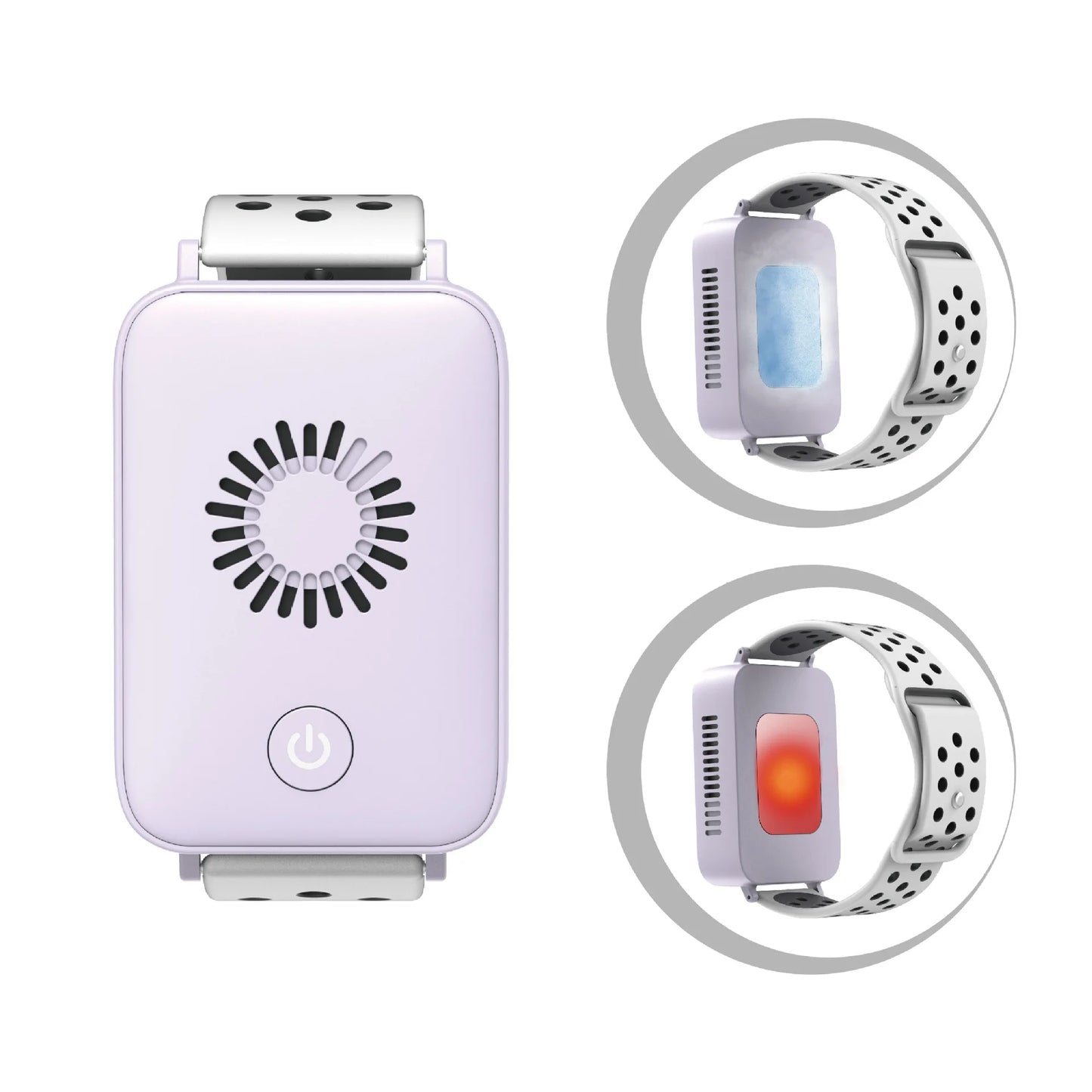 2 In 1 Portable Mini Air Conditioner Watch Fan Bracelet