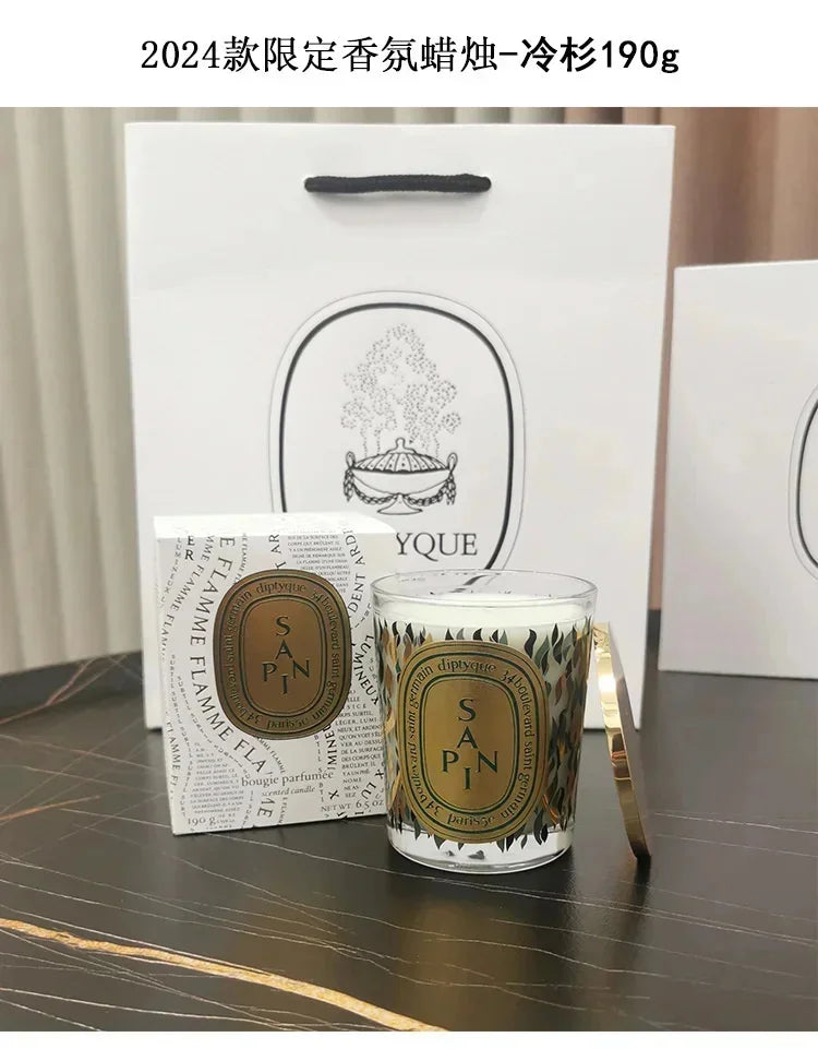 2Diptyques Aromatherapy 2024 Luxury Niche Candle Set