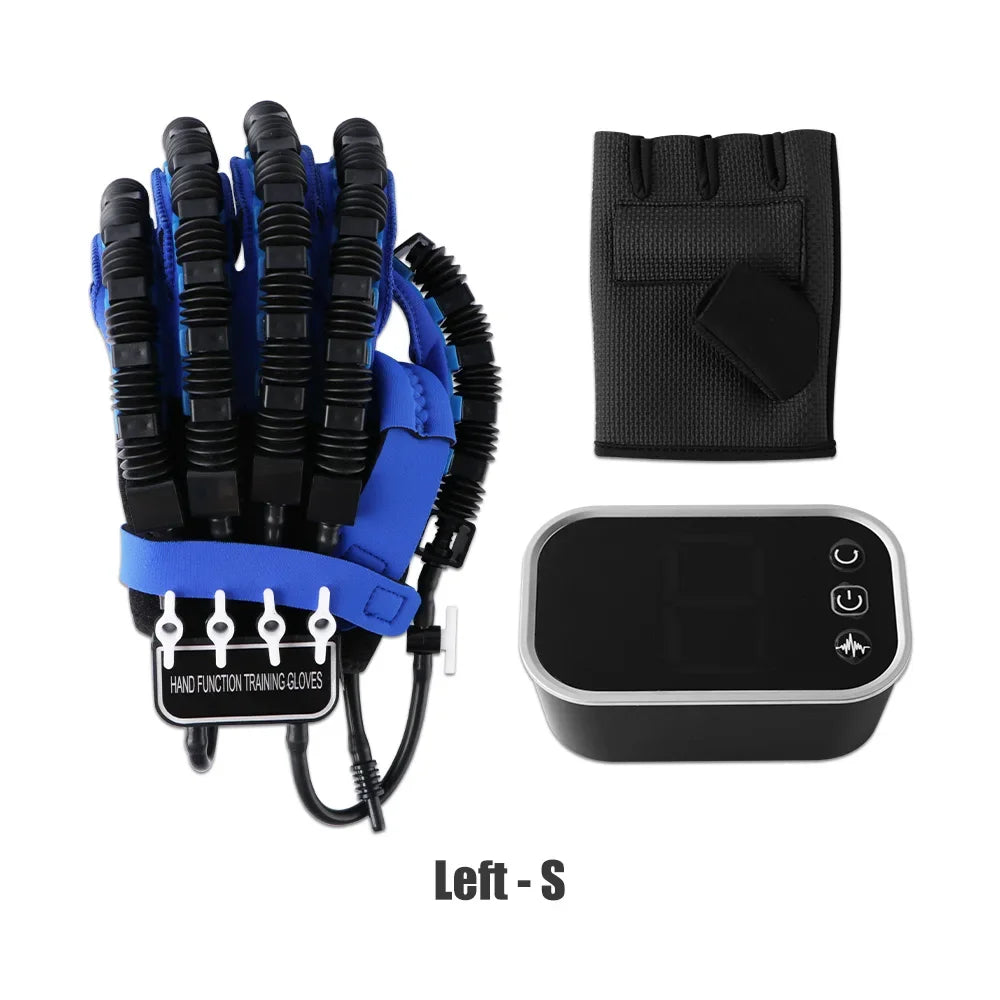 Stroke Rehabilitation Glove Finger Robot Trainer for Hemiplegia