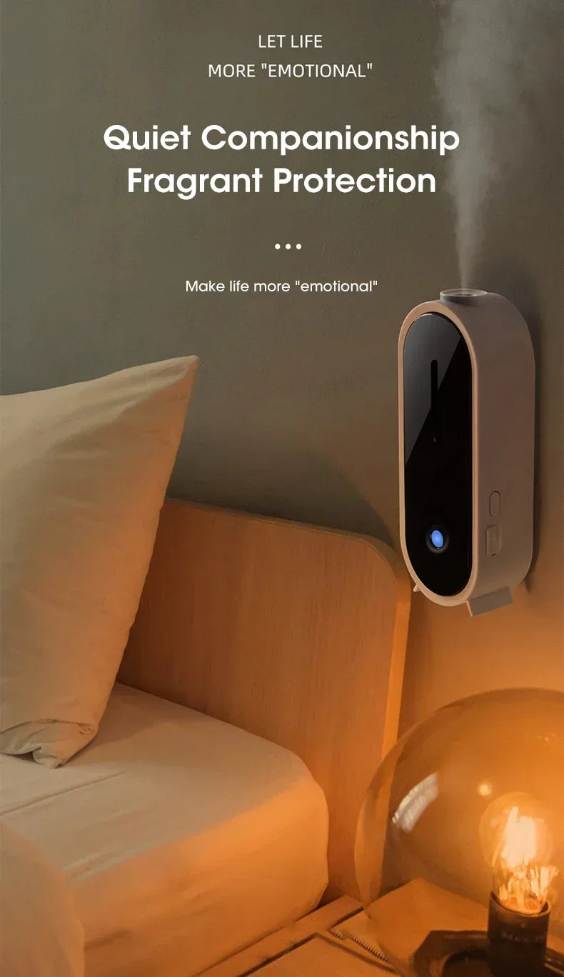 Wall Mounted Aroma Diffuser Smart Air Purifier Machine