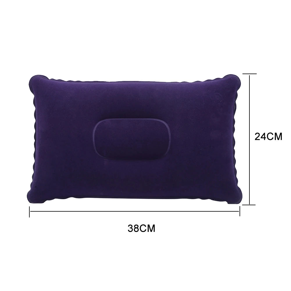 47x30cm Inflatable Air Pillow for Ergonomic Neck Support