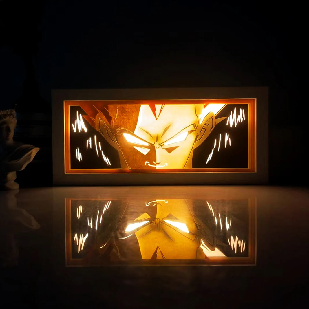 Anime Light Box Led Strip Lights Shadow Box Usb Table Lamp