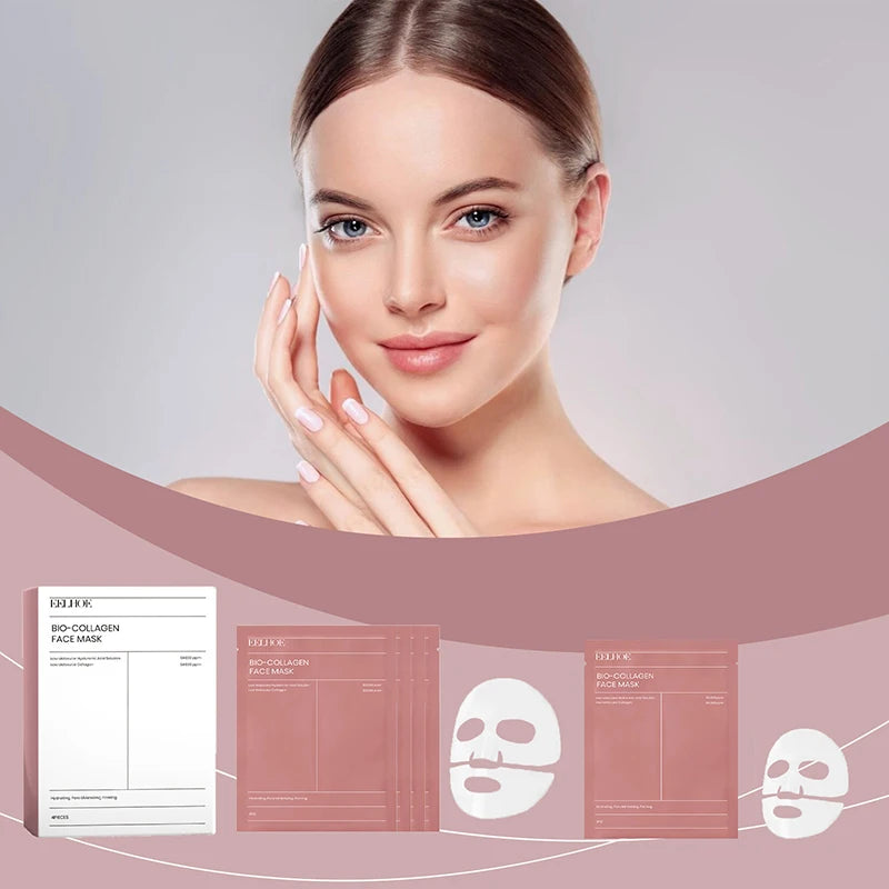 Mask Bio Collagen Face Shrink Pores Deep Hydrating Overnight Mask