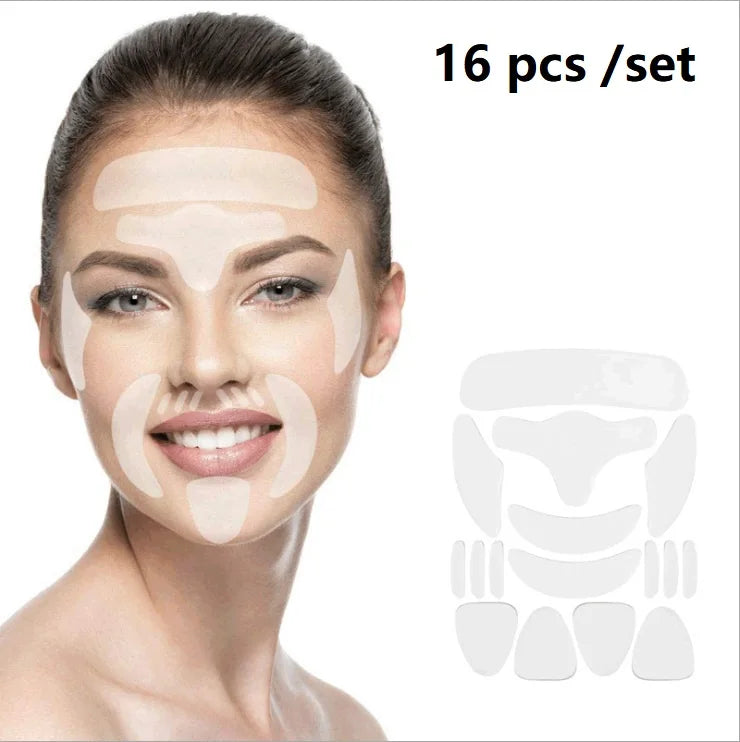 Reusable Silicone Anti Wrinkle Patches For Face Neck Eye