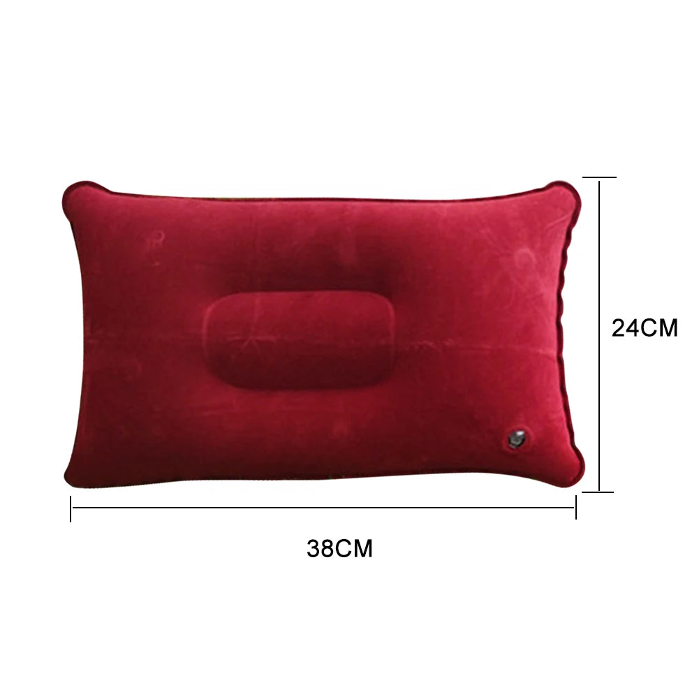 47x30cm Inflatable Air Pillow for Ergonomic Neck Support