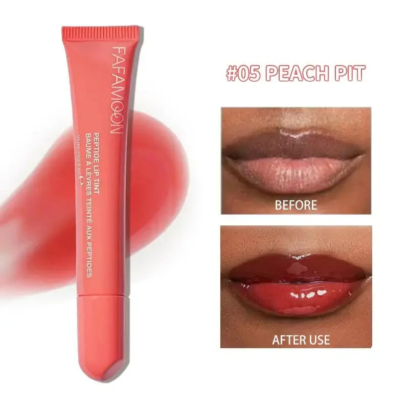 2024 New Plumping Lip Moisturizing Oil Mirror Lipstick