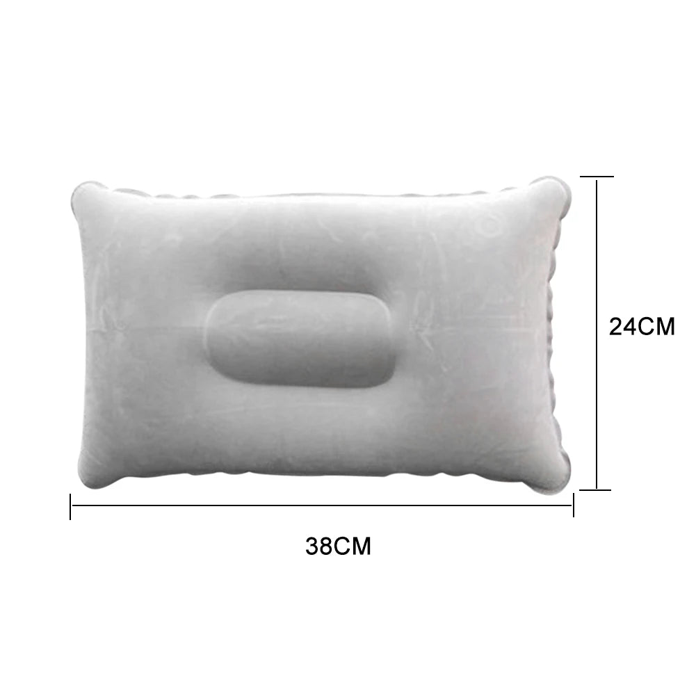 47x30cm Inflatable Air Pillow for Ergonomic Neck Support