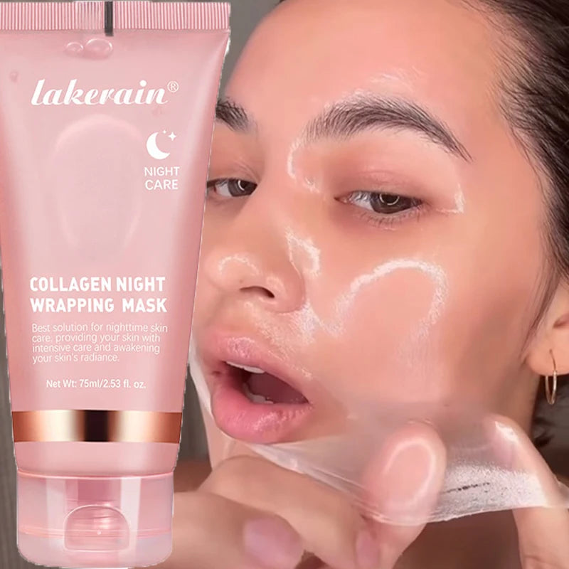 Collagen Overnight Wrapping Mask Deep Moisturizing Peel Off