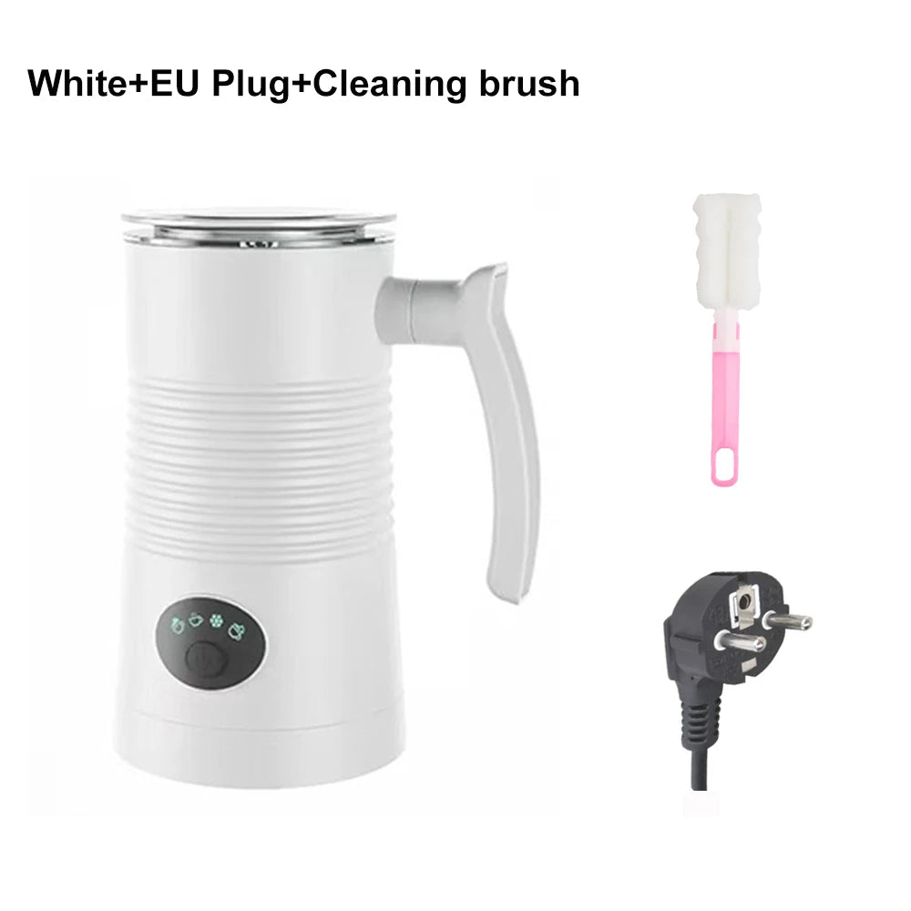 Electric Milk Frother 4 in 1 Machine for Coffee Latte Bliss