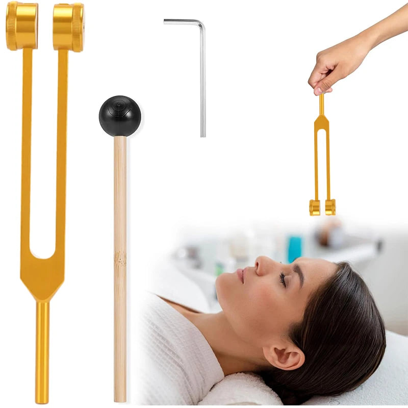 128 Hz Medical-Grade Tuning Fork For Healing Sound Therapy