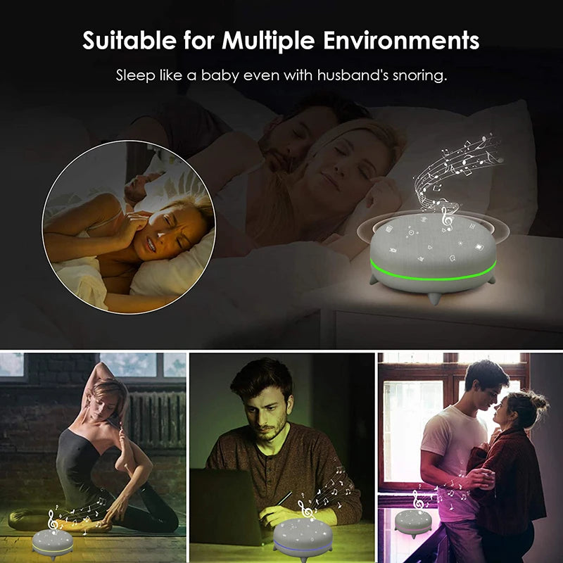 New Arrival 7 Relaxing Nature Sounds Machine for Sleep Therapy