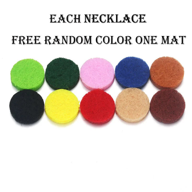 Fashion Adjustable Chain Aromatherapy Essential Oil Diffuser Necklace