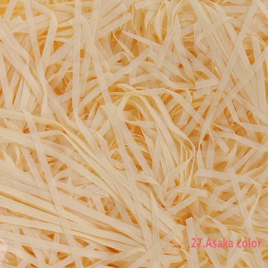 50g Multicolored Raffia Paper Shreds for Elegant Gift Wrapping