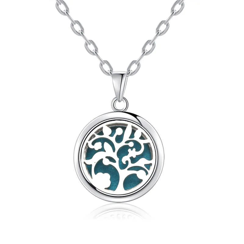 New Tree Of Life Aromatherapy Necklace Essential Oil Locket