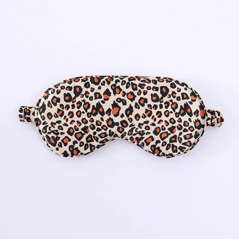 New Type Travel Shading Eye Mask Goggles Soft Silk Gift