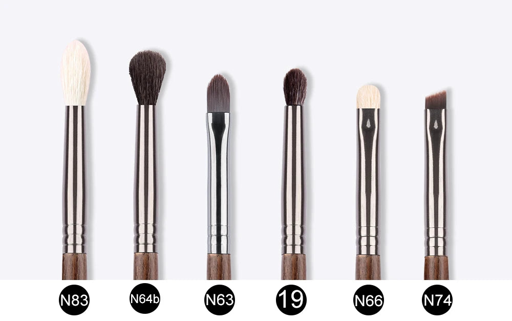 OVW 12pcs Eye Shadow Nature Hair Makeup Brushes Tools