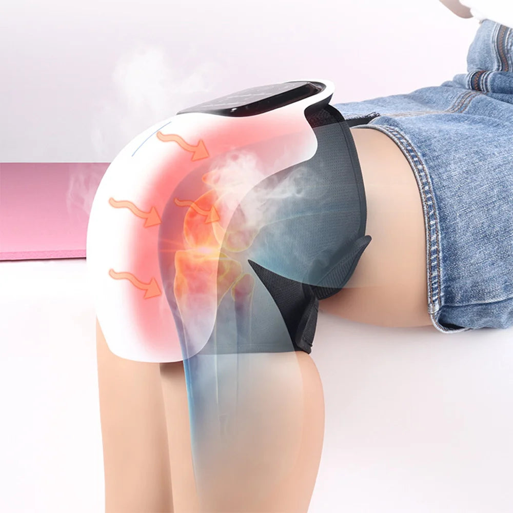 Knee Massager Infrared Heat and Vibration Pain Relief