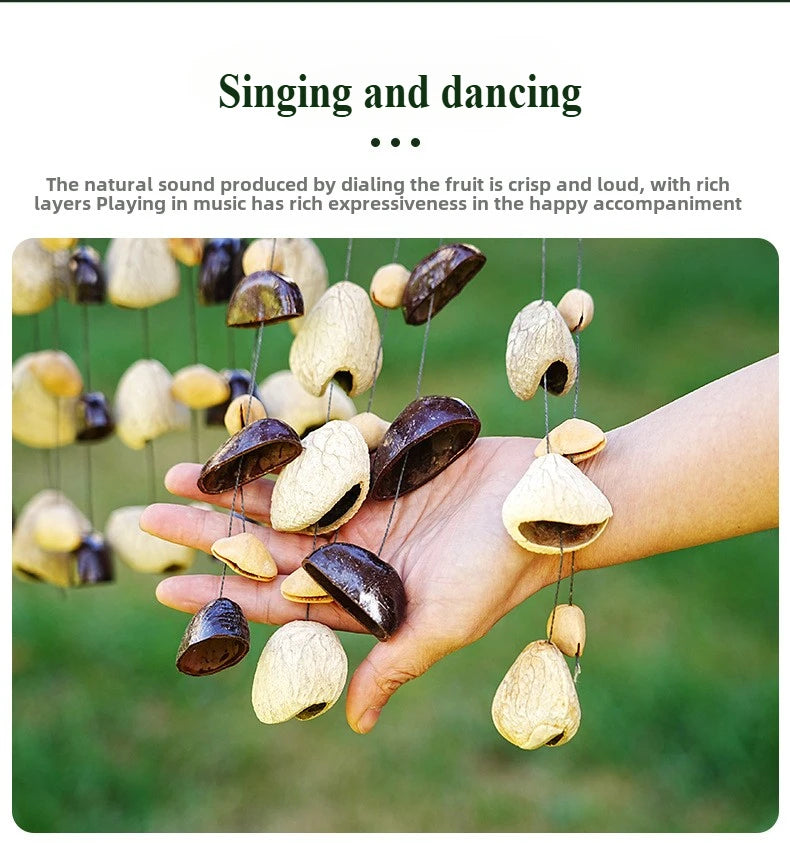 Hand Bells Natural Fruit Healing Sounds for Yoga Sound Therapy