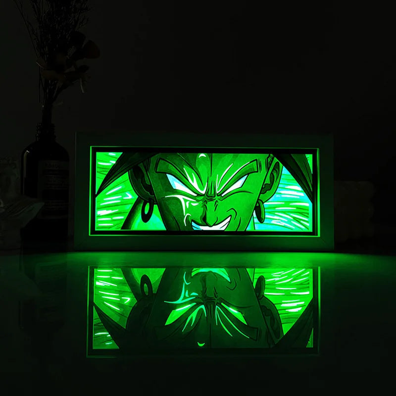 Anime Light Box Led Strip Lights Shadow Box Usb Table Lamp