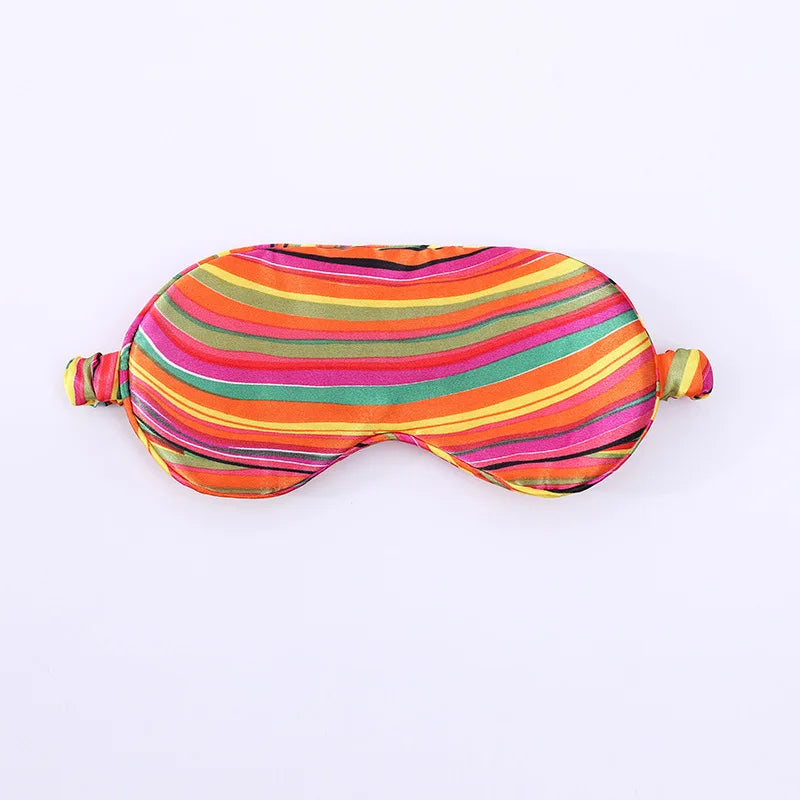 New Type Travel Shading Eye Mask Goggles Soft Silk Gift