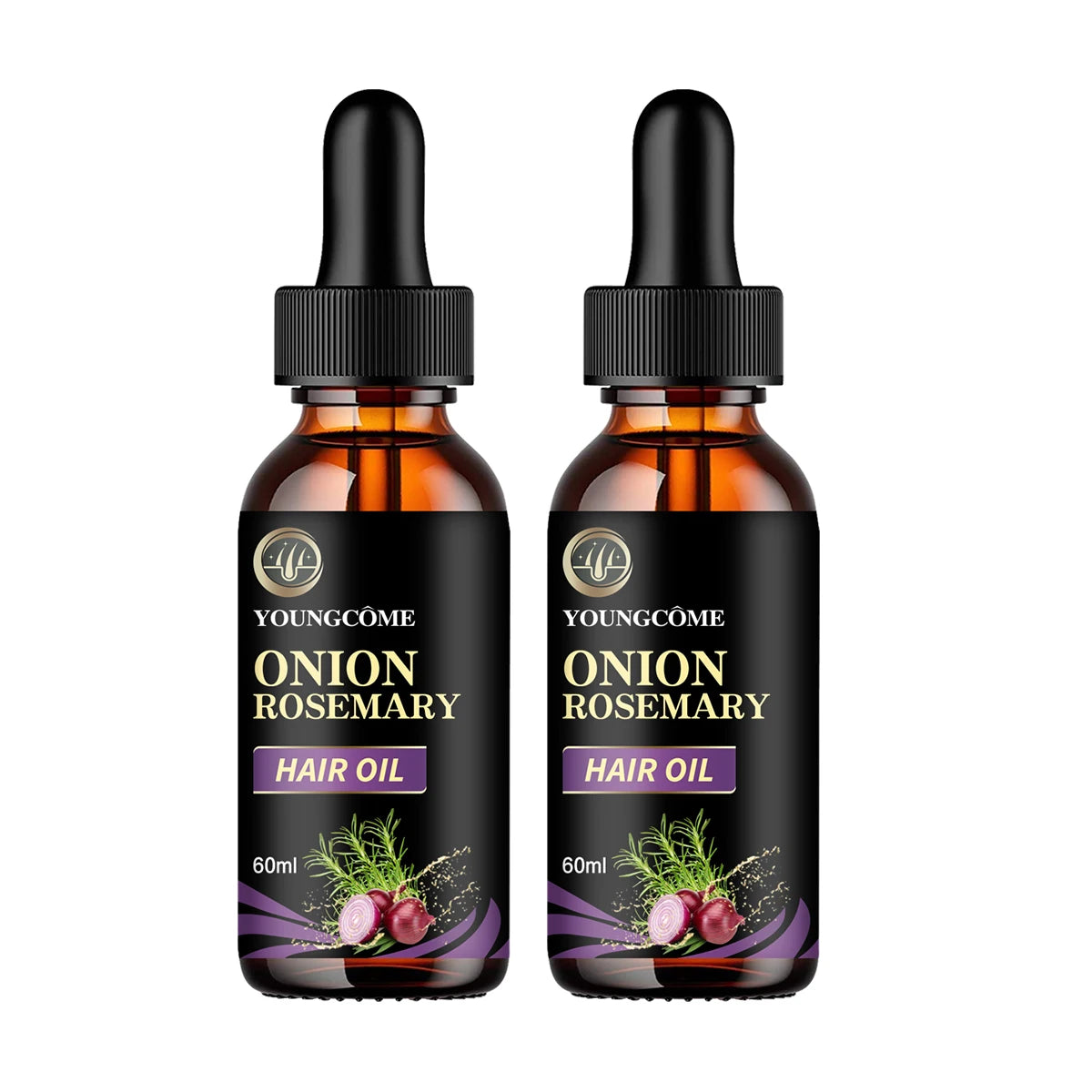 Hair Rapid Growth Essential Oil Onion Rosemary Hair Care