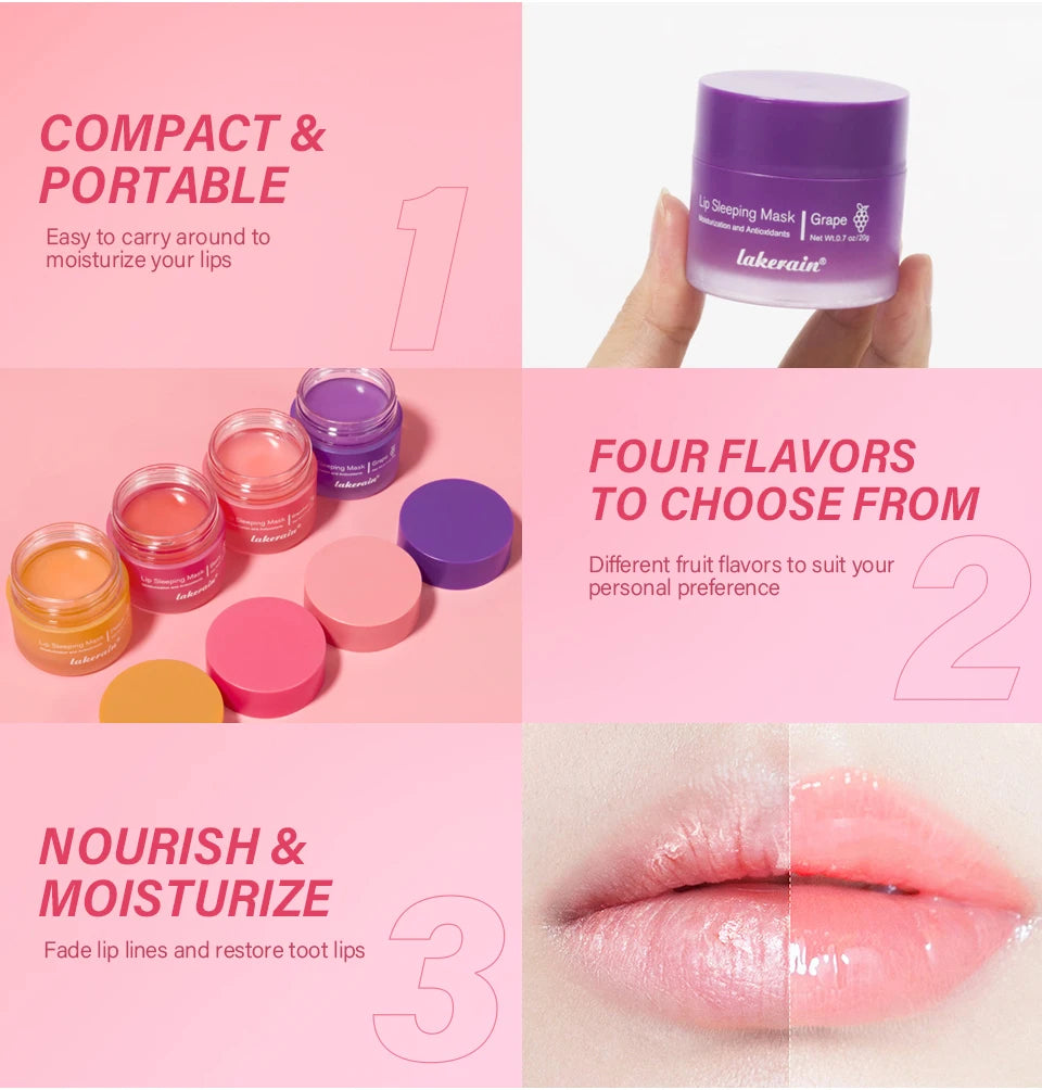 20g Moisturizing Lip Mask for Night Care and Relief