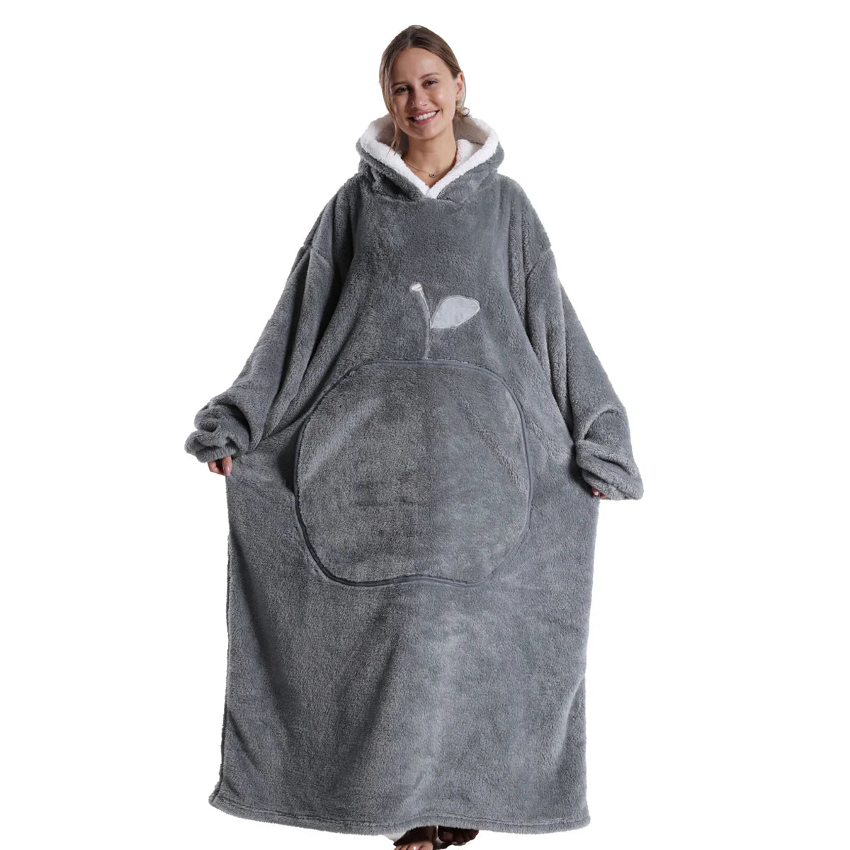 2024 Winter Oversized Wearable Blanket Hoodie for All