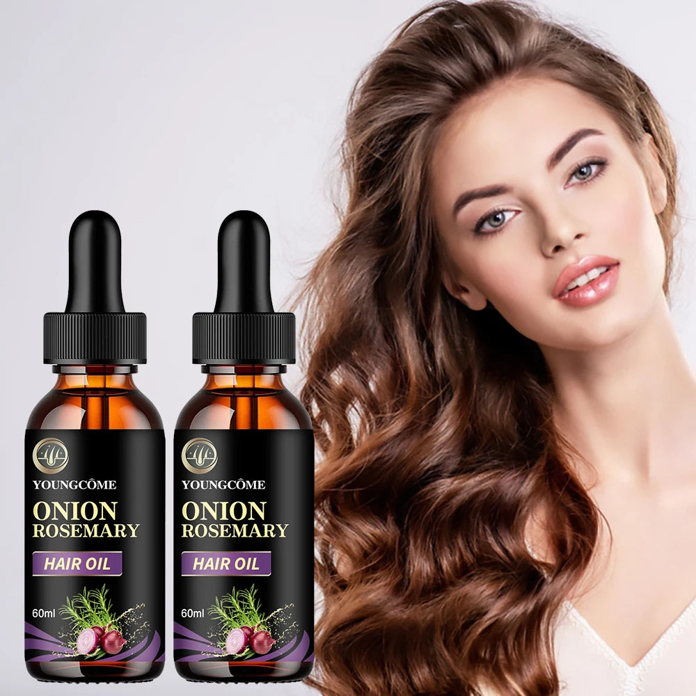 Hair Rapid Growth Essential Oil Onion Rosemary Hair Care